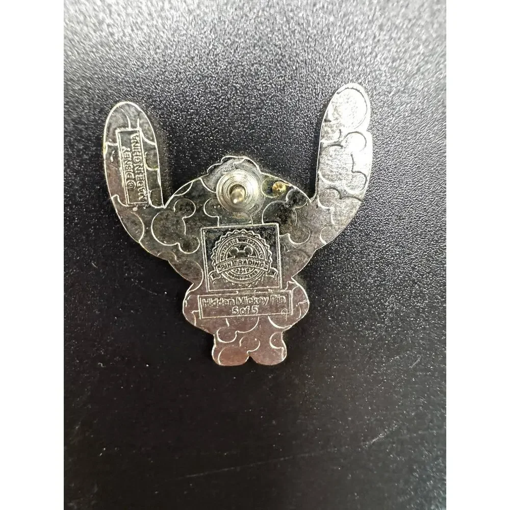 WDW Stitch Emotions Excited 2018 Hidden Mickey Disney Trading Pin